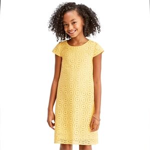 Place Lace Overlay Dress